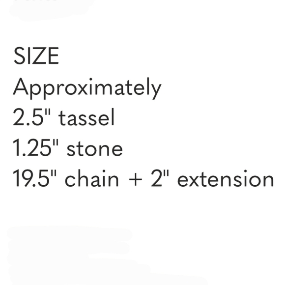 Pink Tassel Necklace Pink Simulated Druzy Quartz Gold Chain - Picture 6 of 9